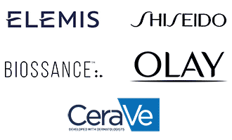 Elemis. Shiseido. Biossance. Olay. CereVe